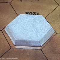 Large Flat Top Hex Base 3