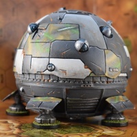 Fortress Dropship (Map Scale)