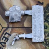 Lobo (Standard) Waist / Hip and Weapon Sprue