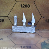 Saladin Hover Tank Gun /Fin Sprue