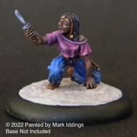 Female Thief with Dagger