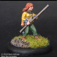 Female Fighter with Staff