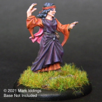 Female Magic User Casting Spell