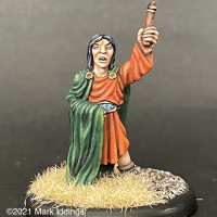 Mage with Wand