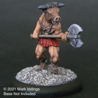 Minotaur with Battle Axe