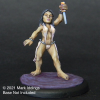 Houri with Dagger