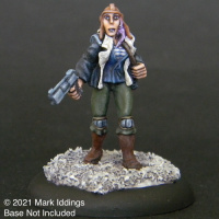Female Rigger with Pistol