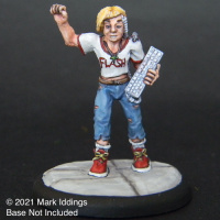 Young Male Decker with Cyberdeck