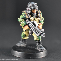 Infantry Pitbull Rifle - gun down