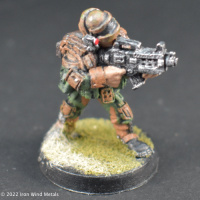 Elite Infantry Pitbull Rifle - firing