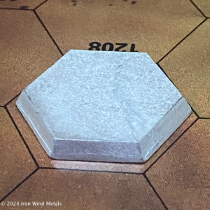 Large Flat Top Hex Base 3