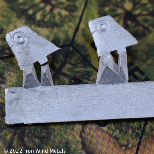 Yellow Jacket Gunboat fin Sprue