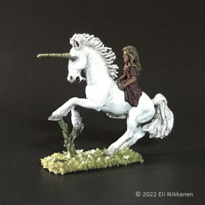 Unicorn w/ Princess Rider