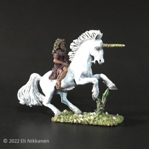 Unicorn w/ Princess Rider