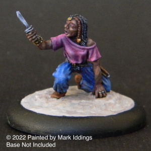 Female Thief with Dagger