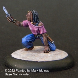 Female Thief with Dagger