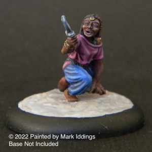 Female Thief with Dagger