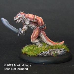 Lizard Man with  Scimitar