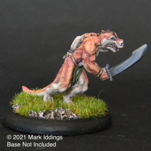 Lizard Man with  Scimitar