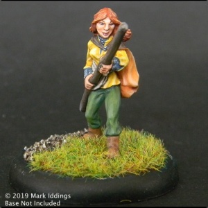 Female Fighter with Staff
