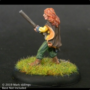 Female Fighter with Staff