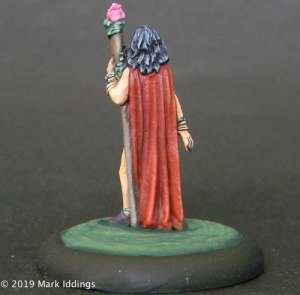 Female Magic User with Staff II