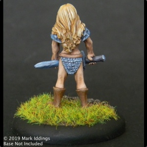 Female Barbarian with Sword