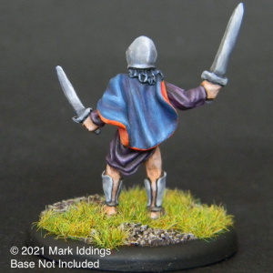 Warrior Woman with 2 Swords