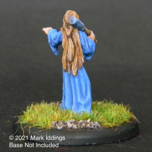 Lady Cleric Casting Spell