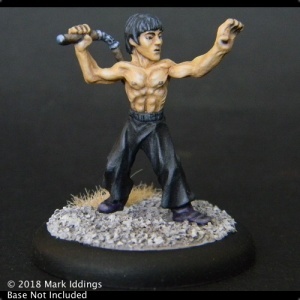 Kung Fu Master with Nunchakus
