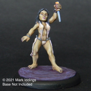 Houri with Dagger