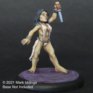 Houri with Dagger