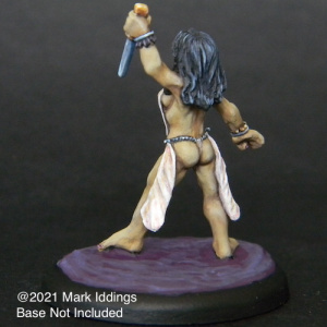 Houri with Dagger