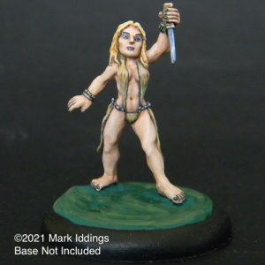 Houri with Dagger
