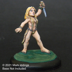 Houri with Dagger