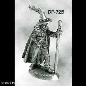 Wandering Wizard with Walking Stick