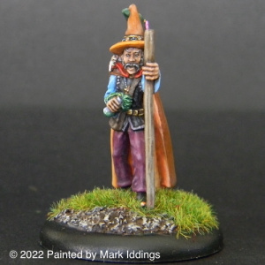 Wandering Wizard with Walking Stick