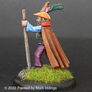 Wandering Wizard with Walking Stick