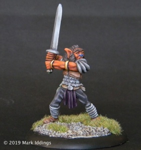 Hobgoblins (set of 4) axe, sword, mace and flail