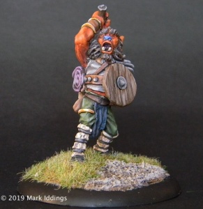 Hobgoblins (set of 4) axe, sword, mace and flail