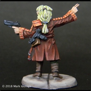 Elf Street Mage with Pistol