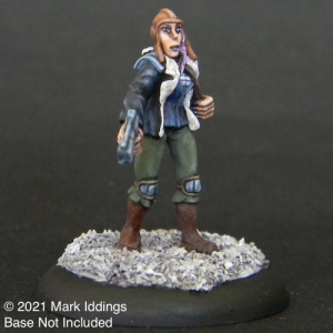 Female Rigger with Pistol