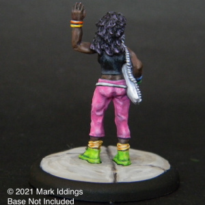 Young Female Decker with Cyberdeck