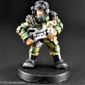 Infantry Pitbull Rifle - standing