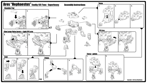 Ares (Hepheastus) Instructions